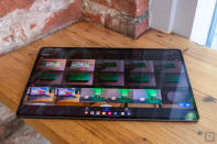 <p>Photos of Samsung's Galaxy Tab S9 Ultra tablet.</p> 