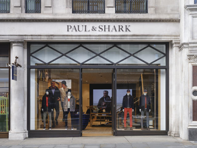 Pierce Brosnan and Son Paris Front Paul&Shark Fall 2023 Campaign – WWD
