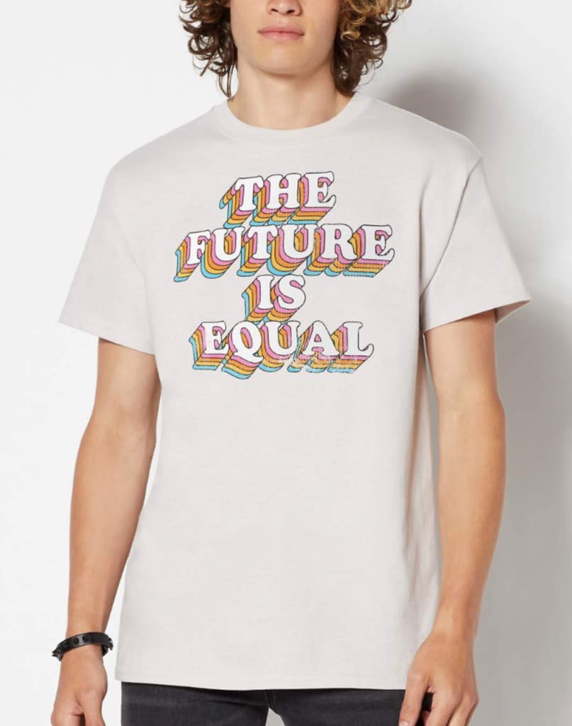 The Future is Equal T Shirt. - Credit: Courtesy of Spencer's