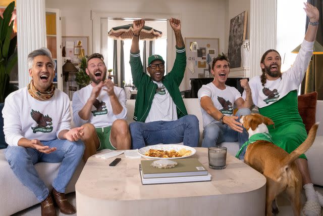 <p>Iiana Panich-Linsman/Netflix</p> Tan France, Bobby Berk, Karamo Brown, Antoni Porowski, and Jonathan Van Ness on 'Queer Eye'