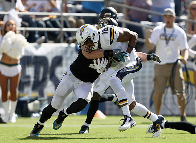 Chargers wideout Tyrell Williams is sitting pretty for Week 3 (Getty)