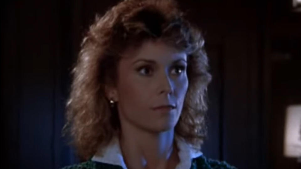 A close up of Kate Jackson from Scarecrow and Mrs. King