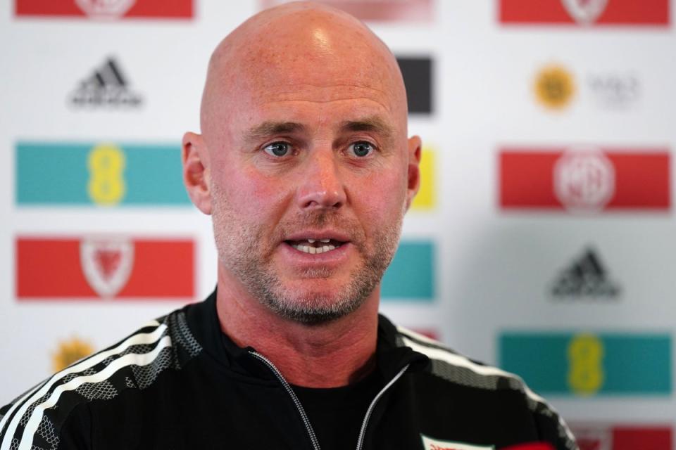 Wales manager Rob Page has named his squad for opening Euro 2024 qualifiers against Croatia and Latvia without a captain (Mike Egerton/PA) (PA Wire)