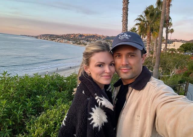 <p>Alex Weaver Instagram</p> Stephen Colletti and Alex Weaver in 2023.