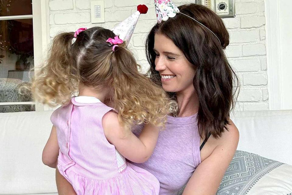 <p>Katherine Schwarzenegger/Instagram</p> Katherine Schwarzenegger and her daughter Lyla