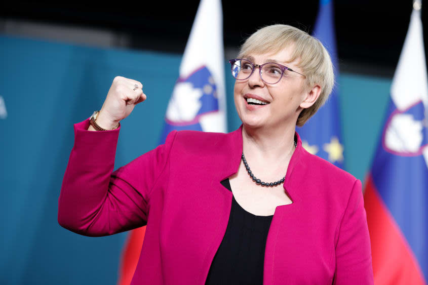 Slovenian President-elect Nataša Pirc Musar.