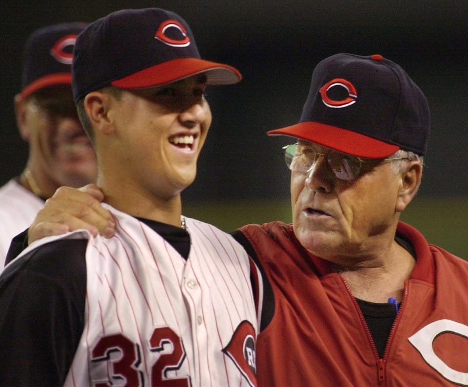 Reds reliever Danny Graves holds the Reds' all-time lead in saves with 182.