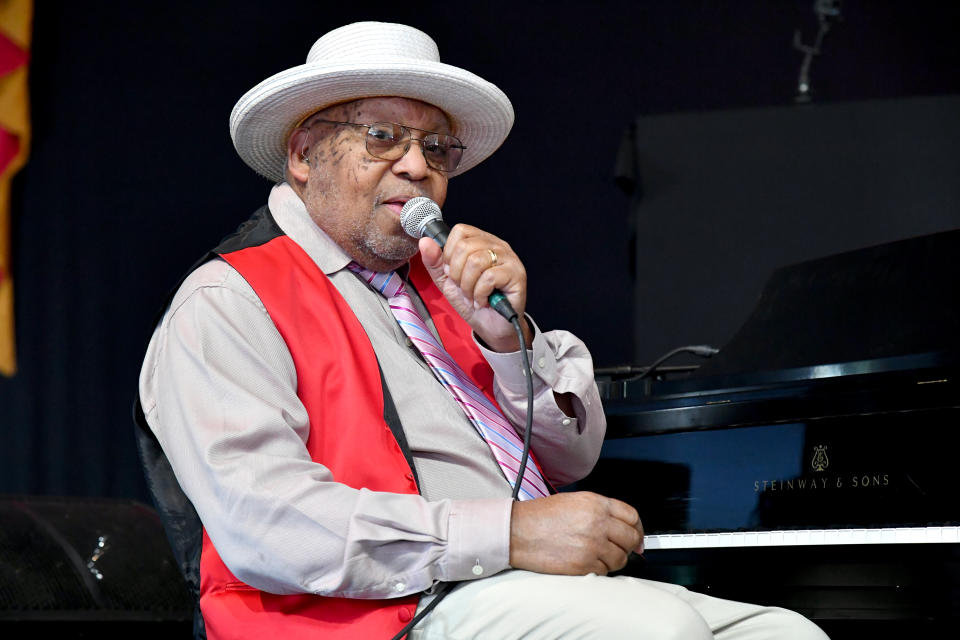 Ellis Marsalis, musicista leggenda del jazz a New Orleans, è scomparso il 2 aprile. Aveva 85 anni. (Photo by Jeff Kravitz/FilmMagic)