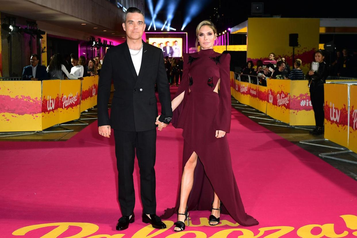 ITV Palooza: Ayda Field and Robbie Williams attended the event on Tuesday evening: Ian West/PA Wire/PA Images