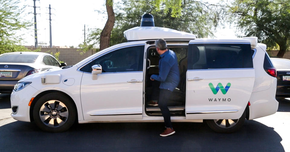 What it's like to ride in a self-driving car from Waymo - The Washington  Post