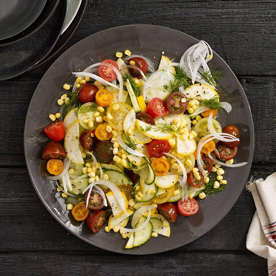 Heirloom Tomato & Summer Vegetable Salad