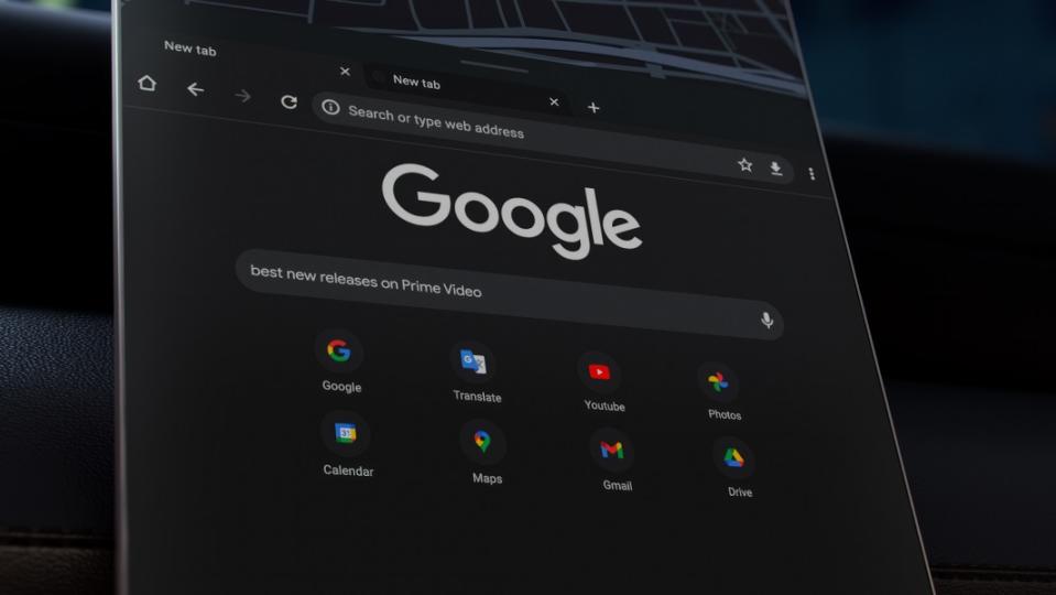 Drivers with Google built-in can access Google Chrome for shopping and accessing bookmarks.