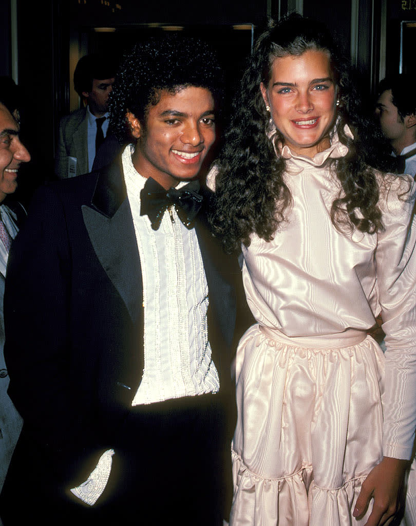 Michael Jackson and Brooke Shields