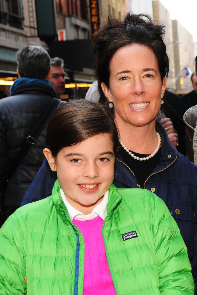 Kate Spade and daughter Frances Beatrix