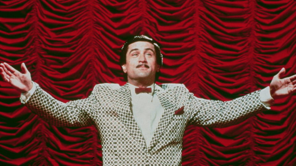 Robert De Niro plays the title role in The King of Comedy. (20th Century Studios)
