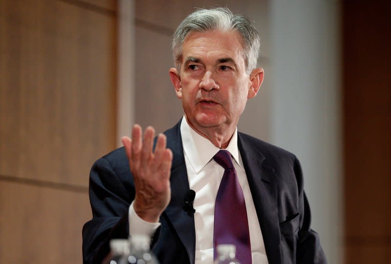 Federal Reserve Board Governor Jerome Powell discusses financial regulation in Washington, U.S., October 3, 2017.   REUTERS/Joshua Roberts