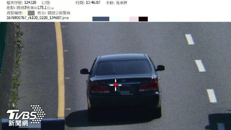 去年有2062件慢速車挨罰。（圖／TVBS）