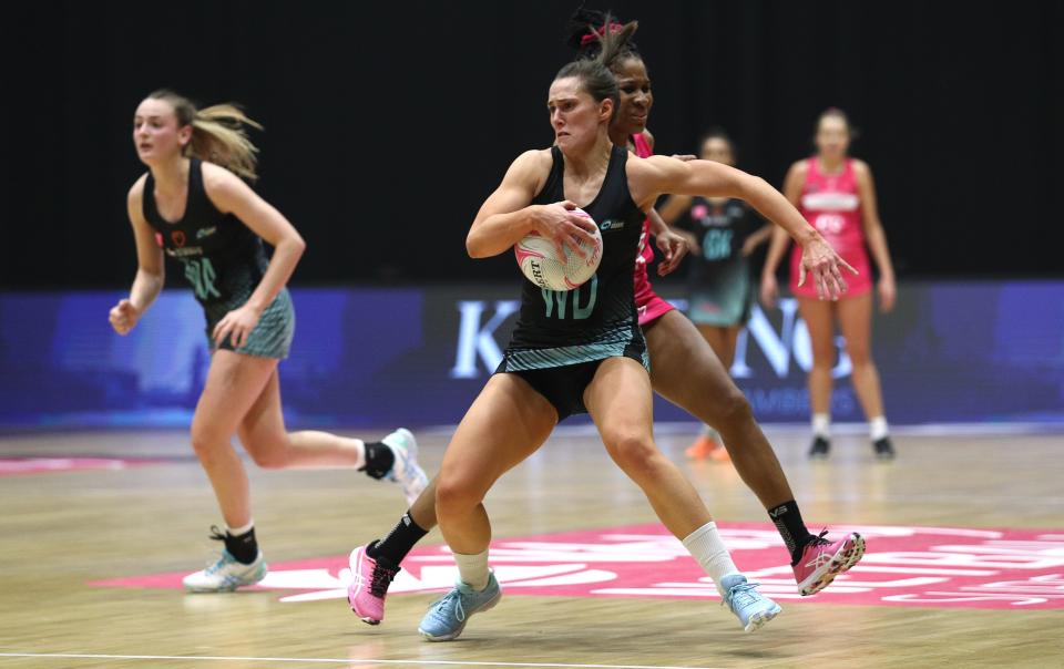 Niamh Cooper of Surrey Storm in actionGetty