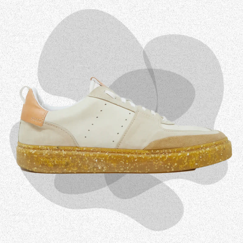 <p>Courtesy of Todd Snyder</p><p>Combining his love for old-school basketball and tennis shoes, Todd Snyder’s Tuscan Court Shoe is the latest drop from the New York-based designer and the very first sneaker bearing his name. The Tuscan Court Shoe is a low-profile, Italian-made sneaker featuring suede and nubuck uppers, brogue detailing, and a cork footbed. As a business casual sneaker, it doesn’t get much cooler than this, with Snyder considering even the smallest of details, like opting for a speckled rubber sole over plain gum. Wear this shoe to the office with one of Todd’s newest <a href="https://go.skimresources.com?id=106246X1712071&xs=1&xcust=mj-businesscasualsneakers-amastracci-0923-update&url=https%3A%2F%2Fwww.toddsnyder.com%2Fproducts%2Fsuede-dylan-jacketdark-brown" rel="nofollow noopener" target="_blank" data-ylk="slk:suede jackets;elm:context_link;itc:0" class="link ">suede jackets</a> and his popular <a href="https://go.skimresources.com?id=106246X1712071&xs=1&xcust=mj-businesscasualsneakers-amastracci-0923-update&url=https%3A%2F%2Fwww.toddsnyder.com%2Fcollections%2Fdenim-shop%2Fproducts%2Fclassic-straight-selvedge-white-wash-jean-white" rel="nofollow noopener" target="_blank" data-ylk="slk:classic fit selvedge jeans;elm:context_link;itc:0" class="link ">classic fit selvedge jeans</a>.</p><p>[$498; <a href="https://go.skimresources.com?id=106246X1712071&xs=1&xcust=mj-businesscasualsneakers-amastracci-0923-update&url=https%3A%2F%2Fwww.toddsnyder.com%2Fcollections%2Ftuscan-court-shoe%2Fproducts%2Fts-twotone-cupsole-sneakerwhite" rel="nofollow noopener" target="_blank" data-ylk="slk:toddsnyder.com;elm:context_link;itc:0" class="link ">toddsnyder.com</a>]</p>