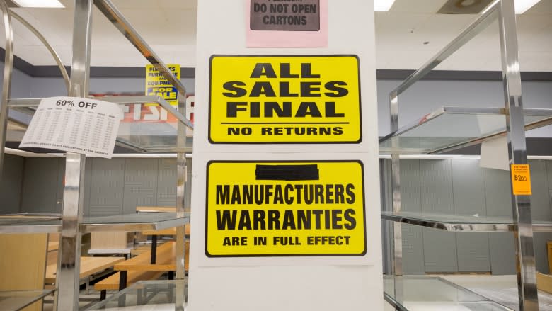 Final Sears Canada stores shuttered for good