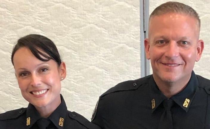 Daytona Beach Shores police Sgt. Jessica Long and Lt. Michael Schoenbrod are seeking to keep confidential records of an FDLE investigation. A hearing on the matter is set for Monday.
