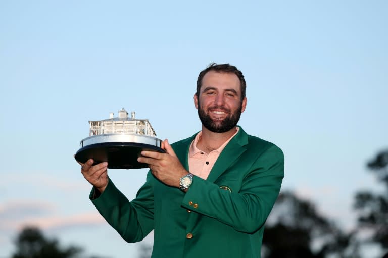 L'Américain Scottie Scheffler a remporté dimanche le Masters d'Augusta, en Géorgie (Warren Little)