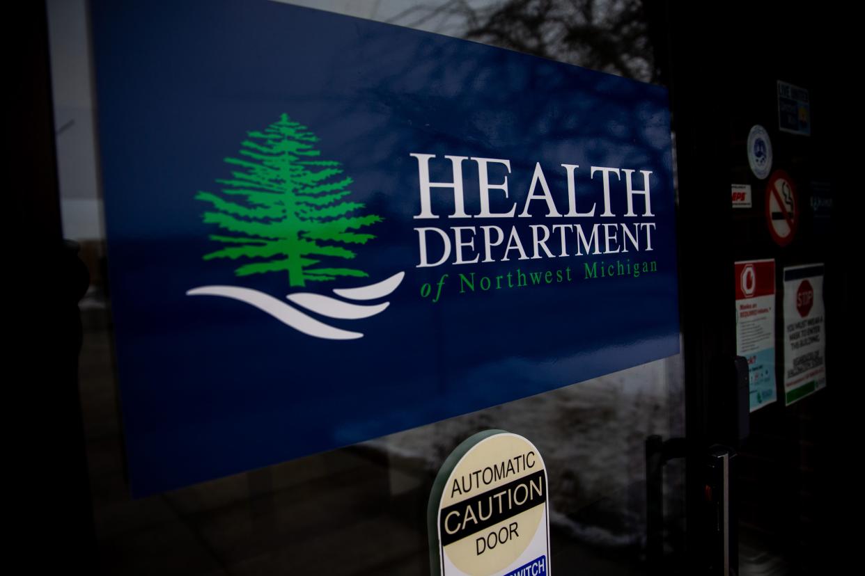 The Charlevoix Health Department of Northwest Michigan building stands Monday, March 14, 2022, located at 220 W. Garfield Ave.