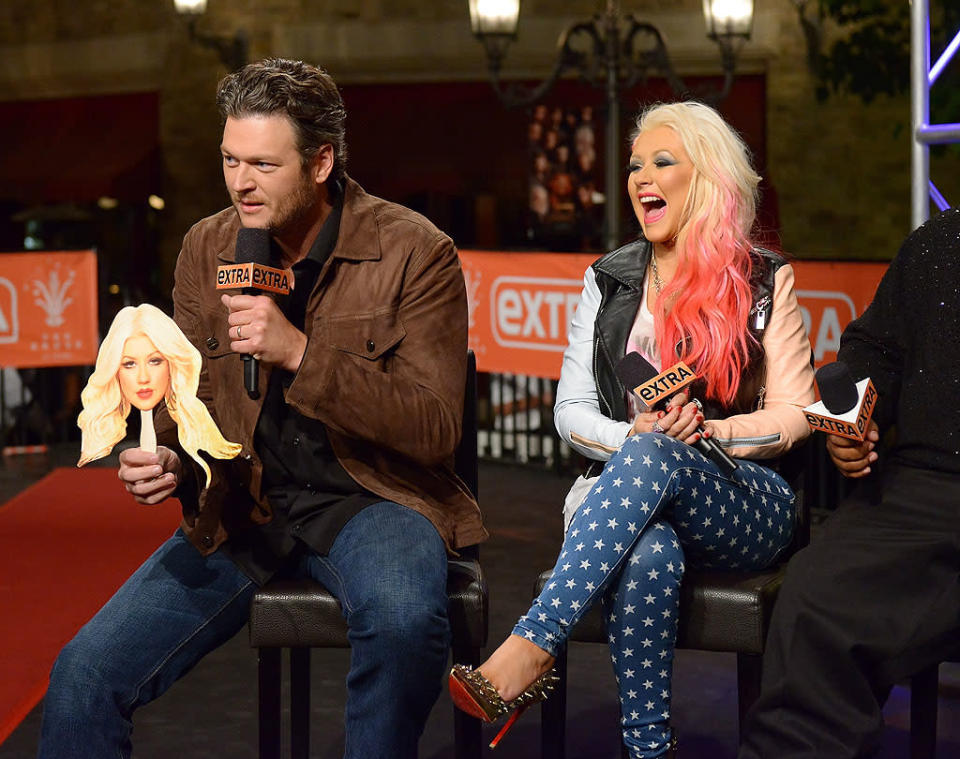 Blake Shelton, Christina Aguilera