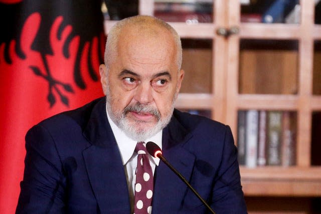 Albania’s Prime Minister Edi Rama