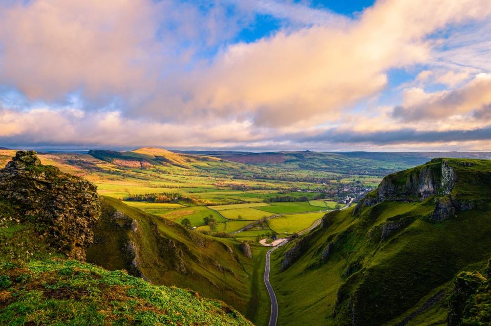 The otherwise serene Winnats Pass has seen some of the worst traffic problems in the Peak District (Getty Images/iStockphoto)