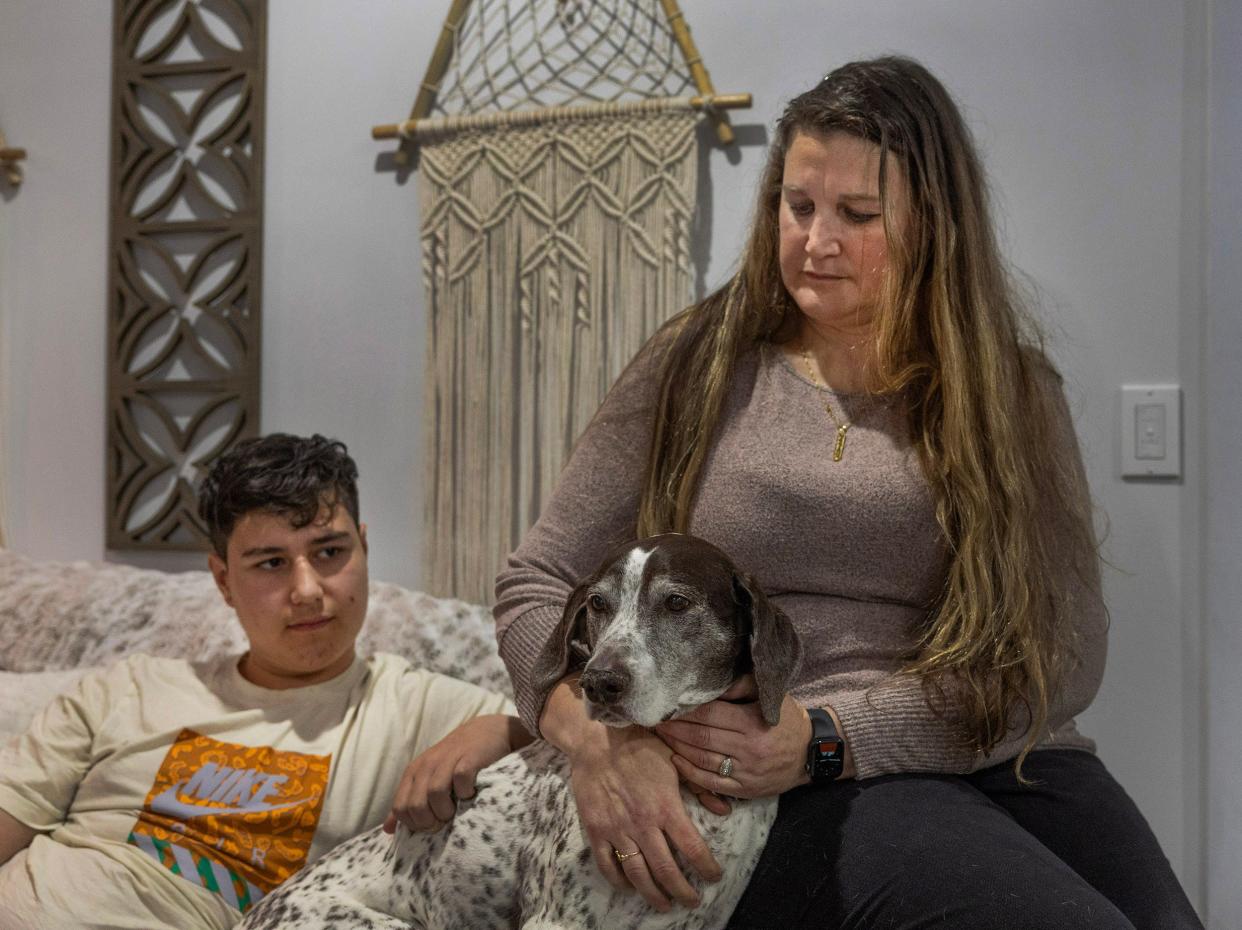 Dylan Ryan King is a seventh grader from Bayville with autism, ADHD, and other disabilities. Besides his disabilities, Dylan must also struggle with regular bullying in school because he is different. Here is Dylan with his mother MaryAnn Salanitro and their dog Cassie.