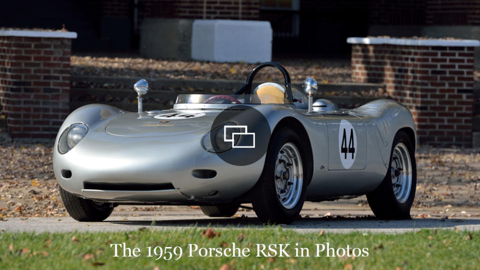 A 1959 Porsche RSK race car.