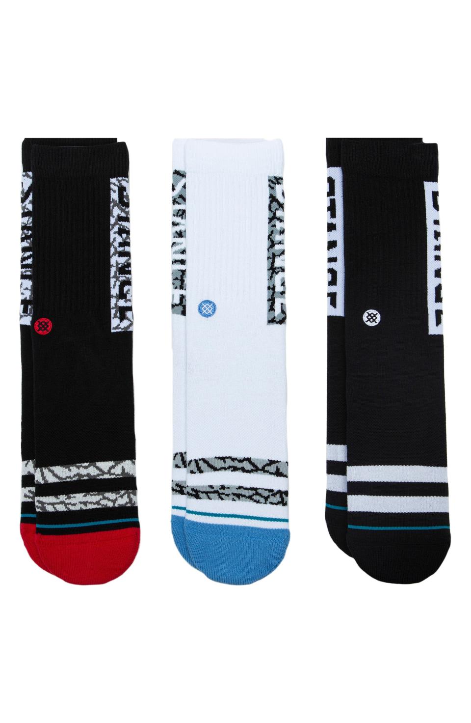 Stance The Og Assorted 3-Pack Crew Socks