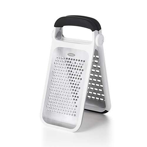 OXO Stainless Steel Nut Cheese Grater Zester Soft Grip Black