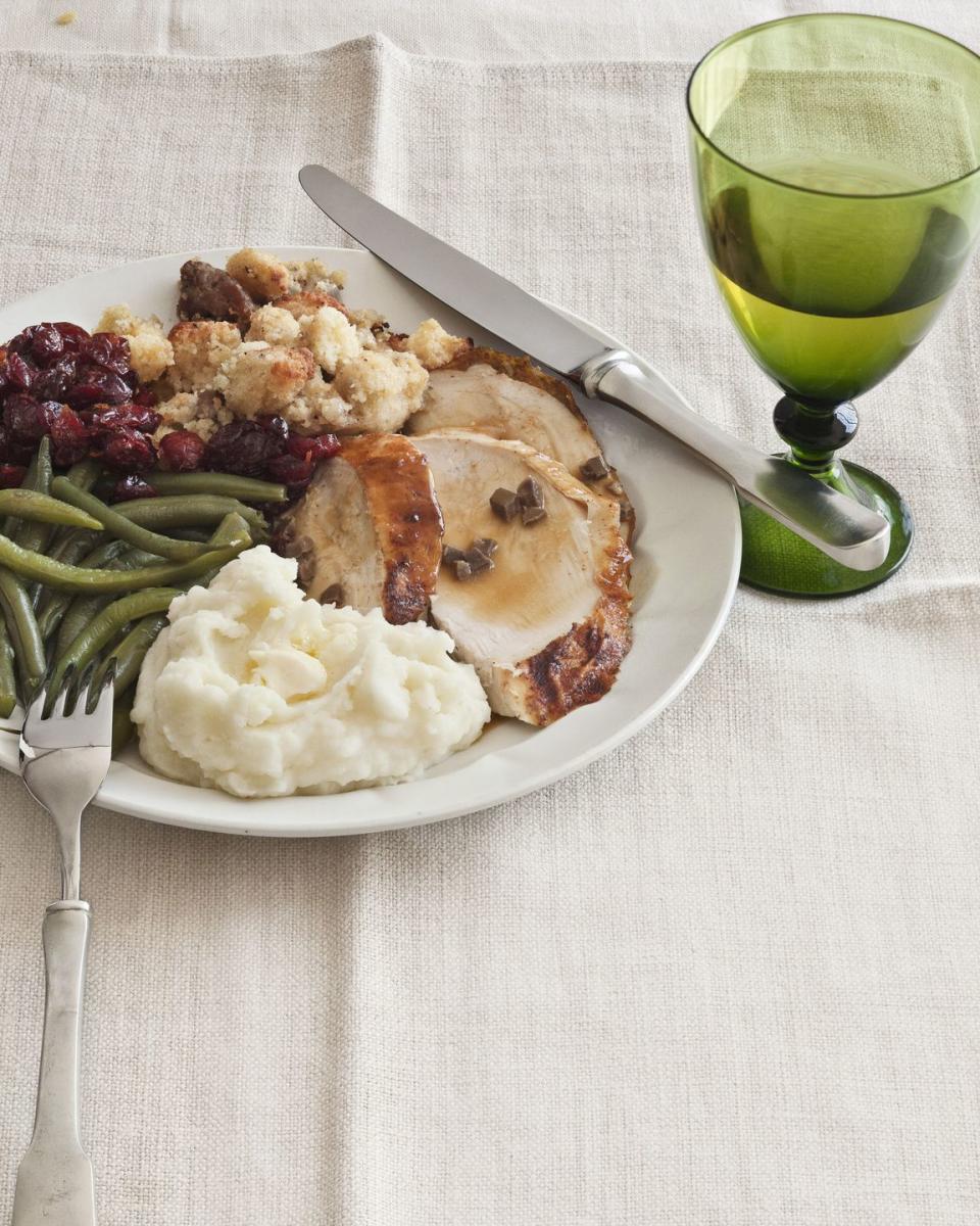 Butter-Roasted Turkey with Giblet Pan Gravy