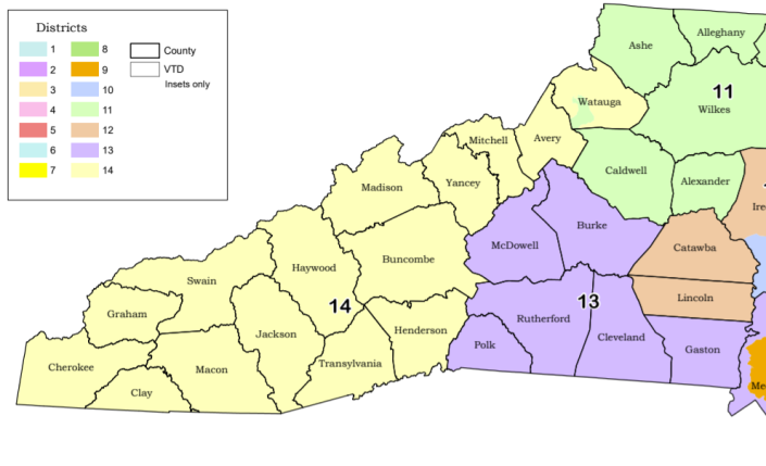 The new 14th Congressional District