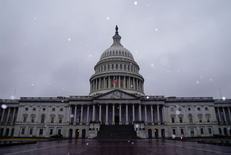 FILE PHOTO: View of the U.S. Capitol in Washington