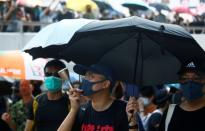 Anti-government demonstration in Hong Kong