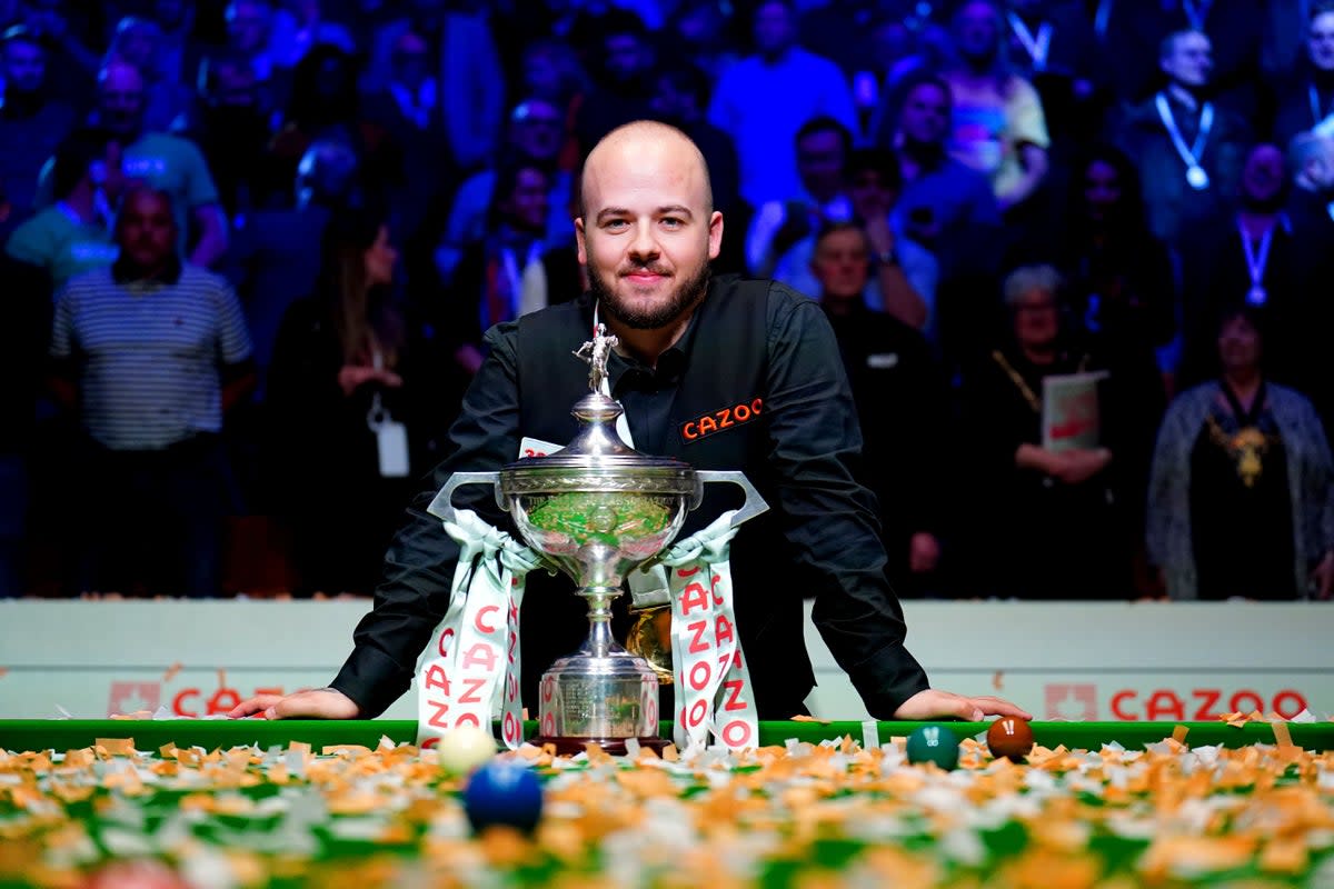 Luca Brecel will try to defend the title he won 12 months ago  (PA Wire)