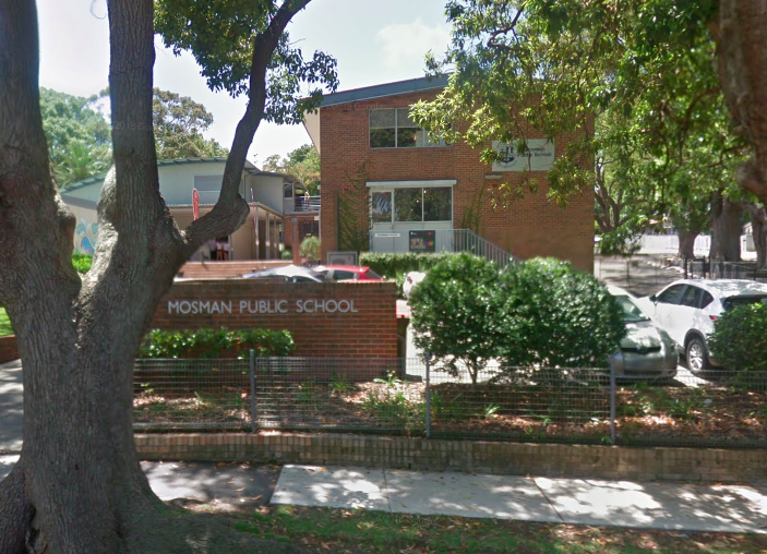 Mosman Primary School has banned party invitations from being handed out at school. Source: Google Maps