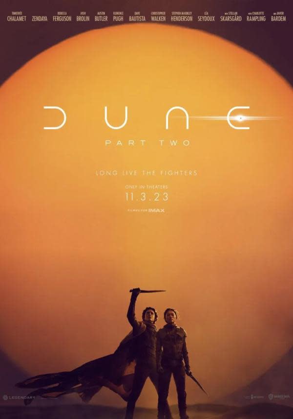 Póster de Dune 2 (Fuente: Warner)