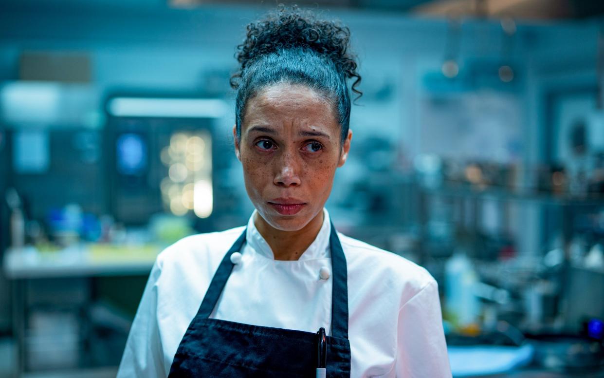 Vinette Robinson as Carly in the BBC drama Boiling Point