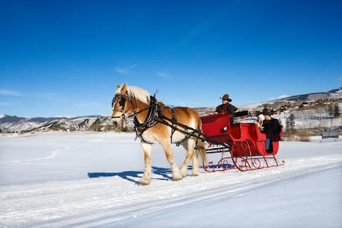 A horse-drawn sleigh - Credit: istock