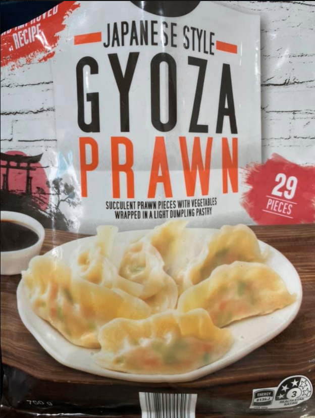 Aldi prawn gyoza