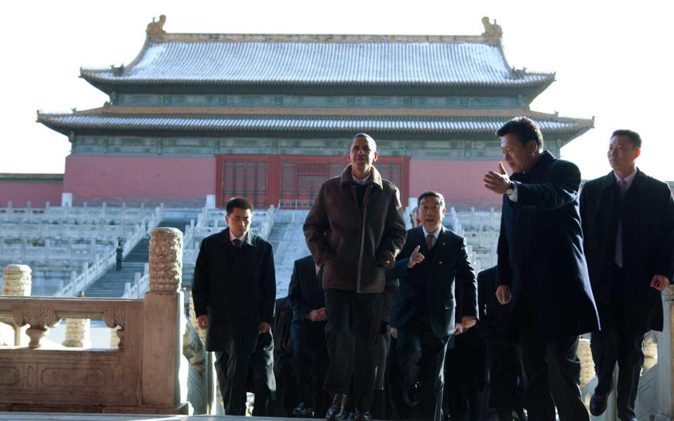 <p>Obama embarked on a tour of China's Forbidden City in the summer of 2009.</p>