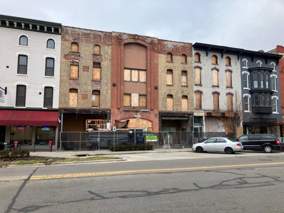 The 115-year old Arcade in downtown Newark undergoes a $20 million renovation and restoration, expected to be completed late in 2024.