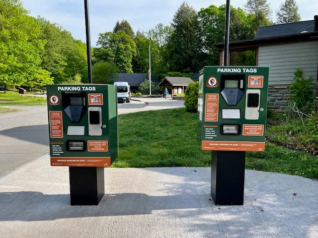 A paid parking pass is required for vehicles parking in Great Smoky Mountains National Park for longer than 15 minutes.
