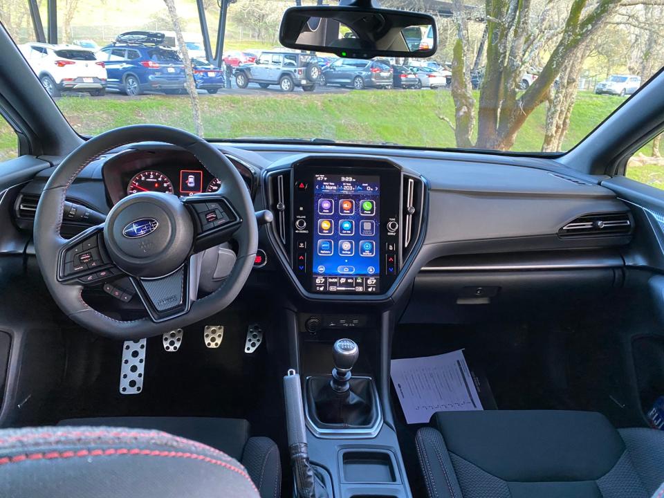 2022 Subaru WRX instrument panel