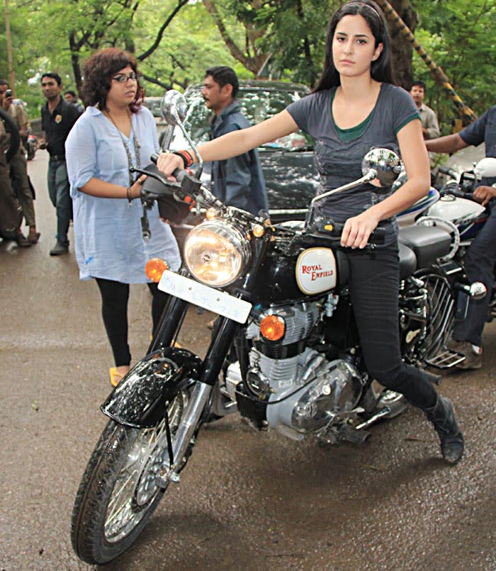 Katrina Kaif during the promotion of her film Zindagi Na Milegi Dobara in Mumbai.