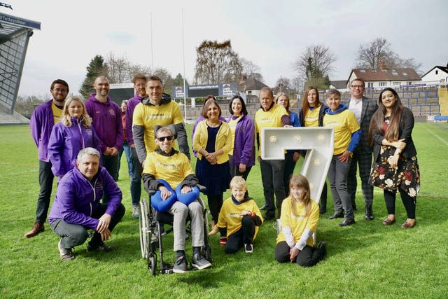 Rob Burrow Leeds Marathon Launch